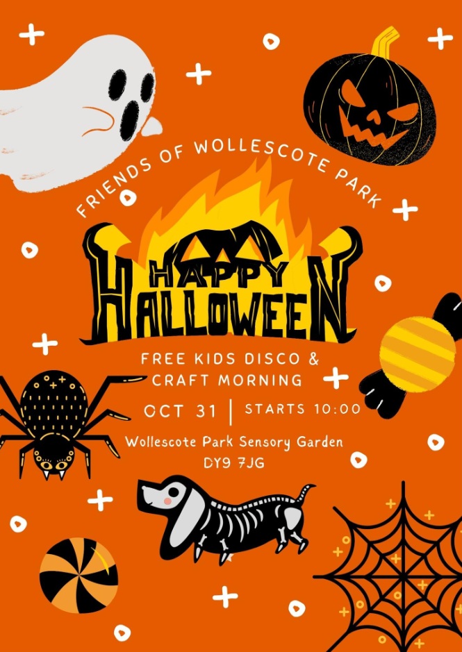 Friends of Wollescote Park - Halloween Kids Disco and Craft Morning